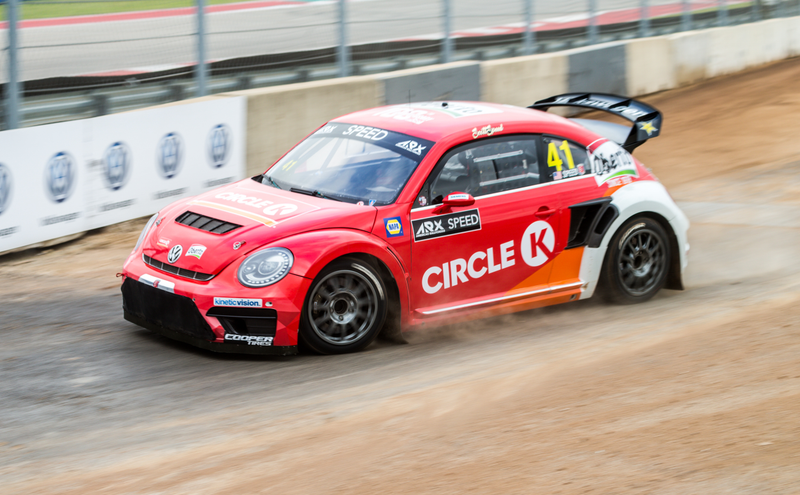 Illustration for article titled Through Rain and Texas Heat, Rallycross Put On a Hell of a Show in Austin
